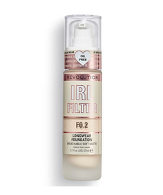 Основа тональная для лица Makeup Revolution Irl Filter Longwear Foundation F0.2, 23 мл