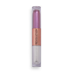 Жидкие тени для век Revolution Makeup Double Up Liquid Eyeshadow, Subliminal Lilac