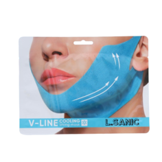 Маска-бандаж L.Sanic V-line для коррекции овала лица с охлаждающим эффектом, 20г L’Sanic
