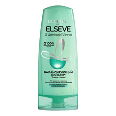 Бальзам Elseve 3 ценные глины для жирных у корней и сухих на кончиках волос 400 мл Loreal Professionnel