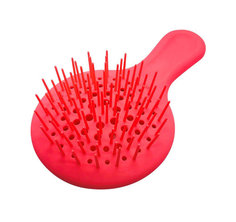 Расческа для волос Janeke Mini SuperbrushThe Original Italian Design Coral