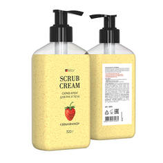 Скраб-крем для тела Milv Земляника 320 г