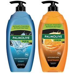 Набор мужских гелей для душа Palmolive MEN Спорт 750 мл Цитрусовый Заряд Бодрящий 750 м