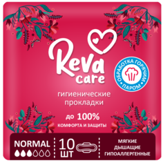 Прокладки гигиенические Reva Care Normal, 10шт.