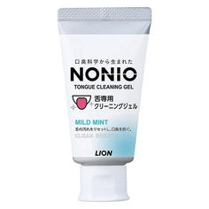 Очищающий гель LION Nonio для языка и удаления неприятного запаха нежная мята 45 г