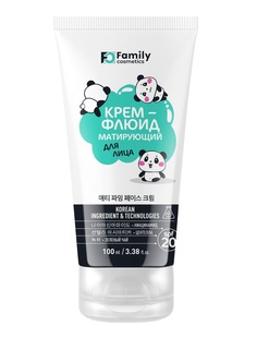 Крем-Флюид Family Cosmetics Матирующий 100мл 3 шт