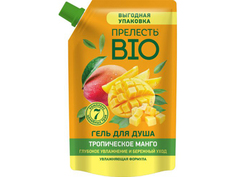 Гель для душа "Прелесть Био" "Тропическое манго" 1л, дойпак No Brand