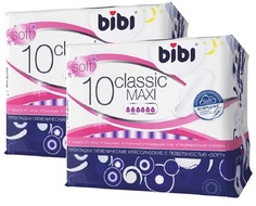 Прокладки BiBi Classic Maxi Soft с крылышками, 2х10шт.