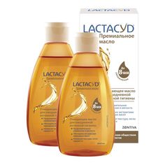 Комплект Масло для интимного ухода Lactacyd Очищающее и увлажняющее 200 мл х 2 шт