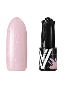 Гель-лак для ногтей с блестками Vogue Nails плотный для маникюра нюд пыльный розовый 10 мл