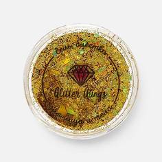 Гель-блёстки Glitter things для лица и тела, Gold mascarad, 5 мл