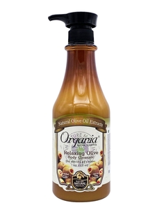 Гель для душа White Organia Relaxing Olive Body Cleanser с маслом оливы 750 мл