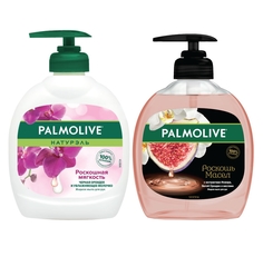 Набор Жидкого мыла для рук Palmolive Роскошная Мягкость 300 мл + Роскошь масел 300 мл