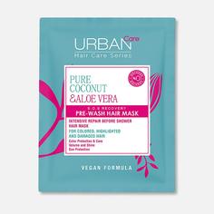 Маска Urban care для окрашеных волос, с кокосом и алоэ вера, 50 мл