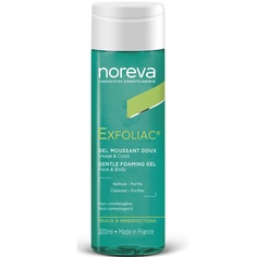 Гель для лица и тела Noreva Exfoliac очищающий, мягкий, 200 мл