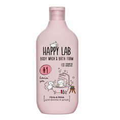 Гель пена для ванны и душа Happy Lab Lovin you 500 мл
