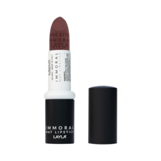 Помада для губ Layla Cosmetics матовая Immoral Mat Lipstick N19 4 г