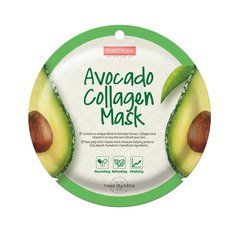 Маска Purederm для лица Avocado Collagen 18 г