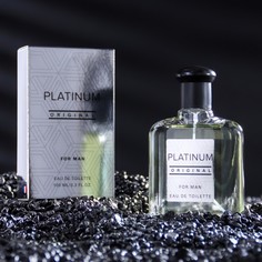 Туалетная вода мужская Platinum Original, 100 мл Delta Parfum