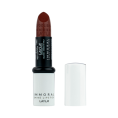 Помада для губ Layla Cosmetics блестящая Immoral Shine Lipstick N31
