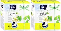 Прокладки Bella ежедневные PANTY HERBS Tilia с экстрактом липового цвета, 60шт. х 2уп.