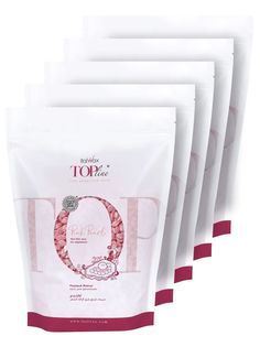 Комплект Italwax Воск горячий пленочный Top Line Pink Pearl Розовый жемчуг гранулы 750