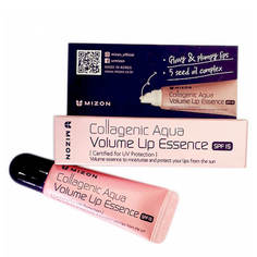 Коллагеновый бальзам Mizon Collagenic Aqua Volume Lip Essence SPF 15