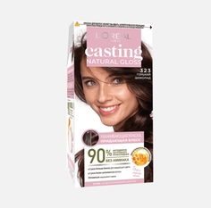 Краска-уход для волос LOreal Paris Casting Natural Gloss №323 Горький шоколад, 184 мл