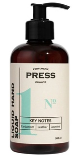Мыло жидкое Press Gurwitz Perfumerie №1 кардамон, кожа, жасмин, 300 мл