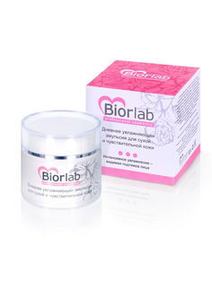 Дневная увлажняющая эмульсия Biorlab для сухой и чувствительной кожи - 45 гр. Биоритм