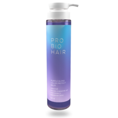 Бальзам-кондиционер оттеночный Pro bio hair purple blond color protect balm Levrana 350 мл