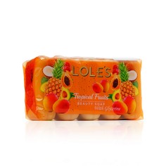 Туалетное мыло Loles Тропические фрукты 375г