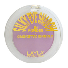 Тени для век сатиновые Layla Cosmetics Silky Eyeshadow розовый 1,8 г