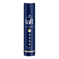 Лак Taft Ultimate Hold & Crystal Shine 5+ для всех типов волос 250 мл