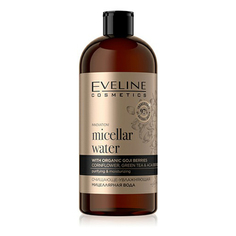 Мицеллярная вода Eveline Cosmetics Organic Gold очищающе-увлажняющая, 500 мл