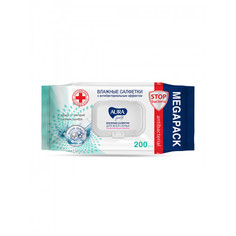 Влажные салфетки AURA FAMILY big-pack 200 шт