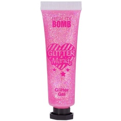 Глиттер гель для лица Beauty Bomb Glitter Mania, тон 02 Coachella