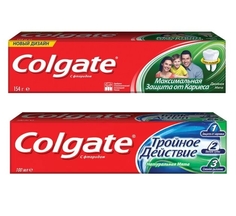 Набор Зубных паст Colgate Защита от кариеса