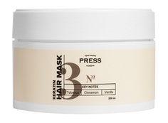 Маска для волос Press Gurwitz Perfumerie №3 с кератином, табак, корица, ваниль, 250 мл