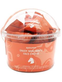 Крем Ayoume с лошадиным жиром Enjoy Mini Mayu Face Cream 200шт.