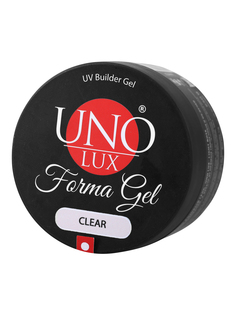 Прозрачный гель UNO для наращивания, укрепления, моделирования и выравнивания ногтей, 15 г
