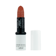 Помада для губ Layla Cosmetics блестящая Immoral Shine Lipstick N22