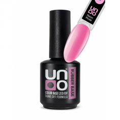 Камуфлирующее базовое покрытие для гель-лака Uno Rubber 12г Neon Ros