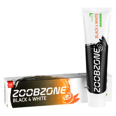 Зубная паста Zoobzone Black 4 White Уголь и Апельсин 75 мл