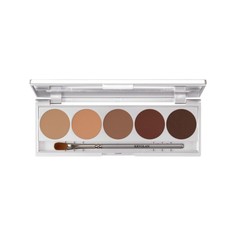 Палитра теней для век Kryolan 5 colors, тон Muscat, 7,5 г