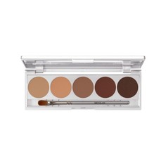 Палитра теней для век Kryolan 5 colors, тон Muscat, 7,5 г