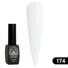 Гель лак BLACK ELITE 174 white Global Fashion 8 мл