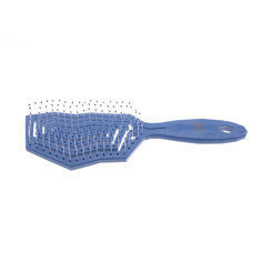 Щетка продувная Dewal Beauty Eco-Friendly DBEA5457-Blue, форма айсбег, 22х7.5 см, 8 рядов