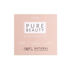 Тени для глаз Astra Pure beauty палетка, тон 01, 91 г