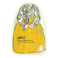 Тканевая маска для лица Bu&Hwa Oriental Herbal Brightening Mask осветляющая 25 мл